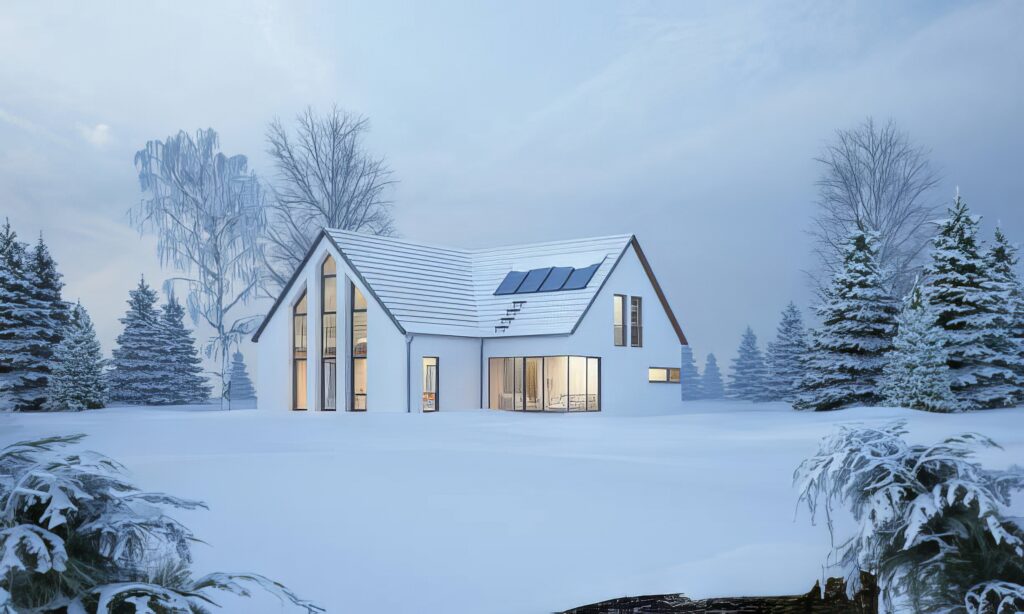 Proizvodnja solarne elektrane kada napolju pada sneg